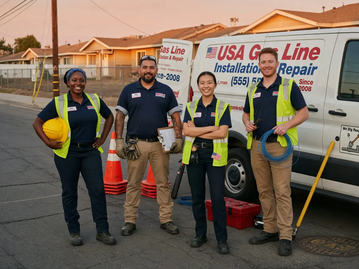 Gas Line Installation company in Castaic, CA